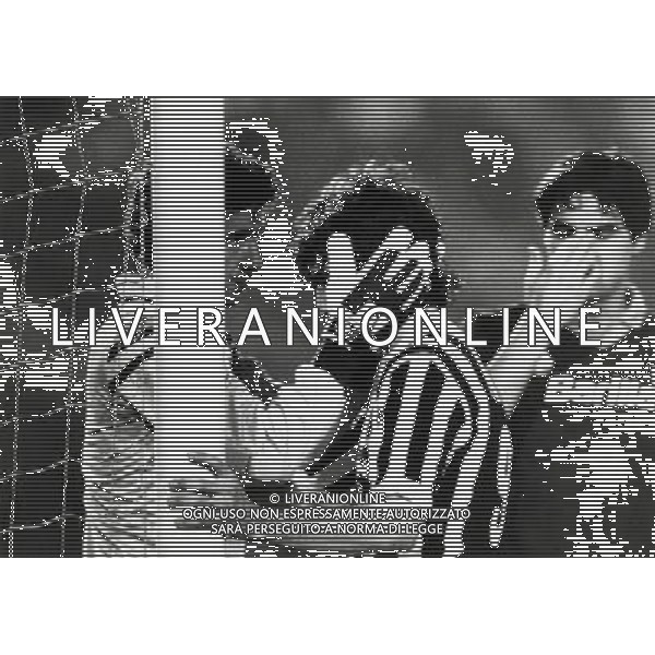 RETROSPETTIVA FRANCO TANCREDI CALCIATORE NELLA FOTO FRANCO TANCREDI E PAOLO ROSSI AG ALDO LIVERANI SAS