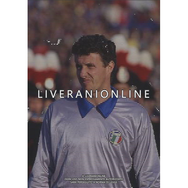 RETROSPETTIVA FRANCO TANCREDI CALCIATORE NELLA FOTO FRANCO TANCREDI CON LA MAGLIA DELLA NAZIONALE ITALIANA AG ALDO LIVERANI SAS