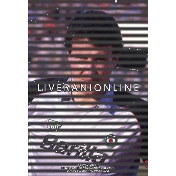 RETROSPETTIVA FRANCO TANCREDI CALCIATORE NELLA FOTO FRANCO TANCREDI CON LA MAGLIA DELLA ROMA AG ALDO LIVERANI SAS