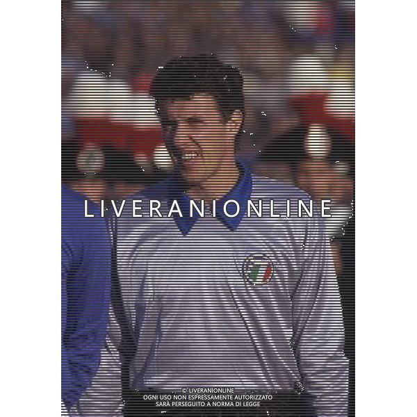 RETROSPETTIVA FRANCO TANCREDI CALCIATORE NELLA FOTO FRANCO TANCREDI CON LA MAGLIA DELLA NAZIONALE ITALIANA AG ALDO LIVERANI SAS