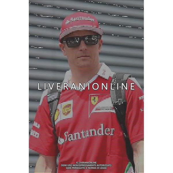Kimi Raikkonen (FIN), Scuderia Ferrari 30.06.2016. Formula 1 World Championship, Rd 9, Austrian Grand Prix, Spielberg, Austria, Preparation Day. AG ALDO LIVERANI SAS ONLY ITALY