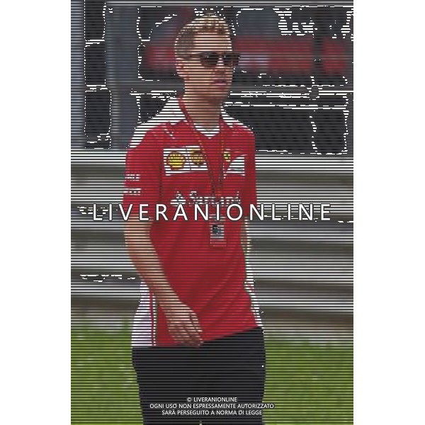 Sebastian Vettel (GER) Ferrari walks the circuit. 30.06.2016. Formula 1 World Championship, Rd 9, Austrian Grand Prix, Spielberg, Austria, Preparation Day. AG ALDO LIVERANI SAS ONLY ITALY