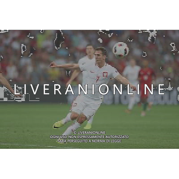 MARSYLIA 30.06.2016 MECZ CWIERCFINAL 1/4 FINALU MISTRZOSTW EUROPY 2016: POLSKA - PORTUGALIA --- QUARTERFINAL 1/4 FINAL UEFA EURO 2016 MATCH IN MARSEILLE: POLAND - PORTUGAL ARKADIUSZ MILIK FOT. PIOTR KUCZA/NEWSPIX.PL --- Newspix.pl 30 -06-2016 MARSIGLIA EURO 2016 QUARTI DI FINALE POLONIA -PORTOGALLO AG ALDO LIVERANI SAS ONLY ITALY *** Local Caption *** www.newspix.pl mail us: info@newspix.pl call us: 0048 022 23 22 222 --- Polish Picture Agency by Ringier Axel Springer Poland