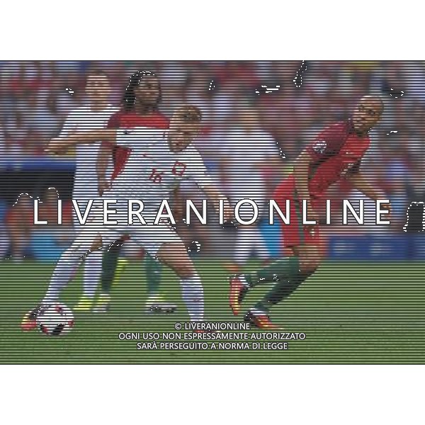 2016.06.30 Marsylia Marseille Pilka nozna Euro 2016 mecz cwiercfinal Polska - Portugalia N/z Jakub Blaszczykowski, Joao Mario Foto Norbert Barczyk / PressFocus 2016.06.30 Marsylia Marseille Football UEFA Euro 2016 quarter finals Poland and Portugal Jakub Blaszczykowski, Joao Mario Credit: Norbert Barczyk / PressFocus / NEWSPIX.PL --- Newspix.pl 30 -06-2016 MARSIGLIA EURO 2016 QUARTI DI FINALE POLONIA -PORTOGALLO AG ALDO LIVERANI SAS ONLY ITALY *** Local Caption *** www.newspix.pl mail us: info@newspix.pl call us: 0048 022 23 22 222 --- Polish Picture Agency by Ringier Axel Springer Poland