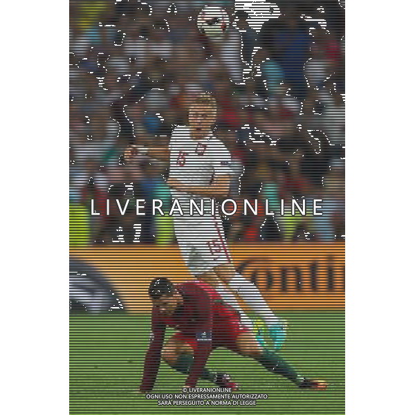 30.06.2016, Marsylia, pilka nozna, mistrzostwa Europy w pilce noznej, UEFA EURO 2016, Polska - Portugalia , Kamil Glik (POL), Cristiano Ronaldo (POR), Poland - Portugal , European Football Championship, fot. Lukasz Skwiot / Foto Olimpik / NEWSPIX.PL --- Newspix.pl 30 -06-2016 MARSIGLIA EURO 2016 QUARTI DI FINALE POLONIA -PORTOGALLO AG ALDO LIVERANI SAS ONLY ITALY *** Local Caption *** www.newspix.pl mail us: info@newspix.pl call us: 0048 022 23 22 222 --- Polish Picture Agency by Ringier Axel Springer Poland