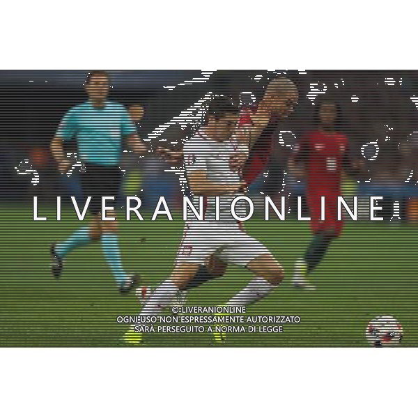 30.06.2016, Marsylia, pilka nozna, mistrzostwa Europy w pilce noznej, UEFA EURO 2016, Polska - Portugalia , Robert Lewandowski (POL), Pepe (POR), Poland - Portugal , European Football Championship, fot. Lukasz Skwiot / Foto Olimpik / NEWSPIX.PL --- Newspix.pl 30 -06-2016 MARSIGLIA EURO 2016 QUARTI DI FINALE POLONIA -PORTOGALLO AG ALDO LIVERANI SAS ONLY ITALY *** Local Caption *** www.newspix.pl mail us: info@newspix.pl call us: 0048 022 23 22 222 --- Polish Picture Agency by Ringier Axel Springer Poland