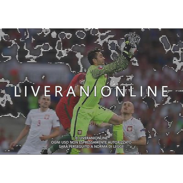 2016.06.30 Marsylia Marseille Pilka nozna Euro 2016 mecz cwiercfinal Polska - Portugalia N/z Lukasz Fabianski Foto Lukasz Laskowski / PressFocus 2016.06.30 Marsylia Marseille Football UEFA Euro 2016 quarter finals Poland and Portugal Lukasz Fabianski Credit: Lukasz Laskowski / PressFocus / NEWSPIX.PL --- Newspix.pl 30 -06-2016 MARSIGLIA EURO 2016 QUARTI DI FINALE POLONIA -PORTOGALLO AG ALDO LIVERANI SAS ONLY ITALY *** Local Caption *** www.newspix.pl mail us: info@newspix.pl call us: 0048 022 23 22 222 --- Polish Picture Agency by Ringier Axel Springer Poland