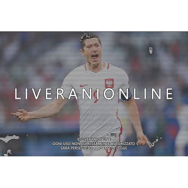 30.06.2016 MARSYLIA FRANCJA ( MARSEILLE FRANCE ) STAD DE VELODROME PILKA NOZNA ( FOOTBALL ) UEFA EURO 2016 MISTRZOSTWA EUROPY W PILCE NOZNEJ ( UEFA EURO 2016 ) 1/4 FINALU - CWIERCFINAL ( QUATER FINAL ) MECZ ( GAME ) POLSKA - PORTUGALIA ( POLAND - PORTUGAL ) NZ ROBERT LEWANDOWSKI RADOSC BRAMKA GOL EMOCJE 1:0 DLA POLSKI FOTO MICHAL STANCZYK / CYFRASPORT / NEWSPIX.PL --- Newspix.pl 30 -06-2016 MARSIGLIA EURO 2016 QUARTI DI FINALE POLONIA -PORTOGALLO AG ALDO LIVERANI SAS ONLY ITALY *** Local Caption *** www.newspix.pl mail us: info@newspix.pl call us: 0048 022 23 22 222 --- Polish Picture Agency by Ringier Axel Springer Poland