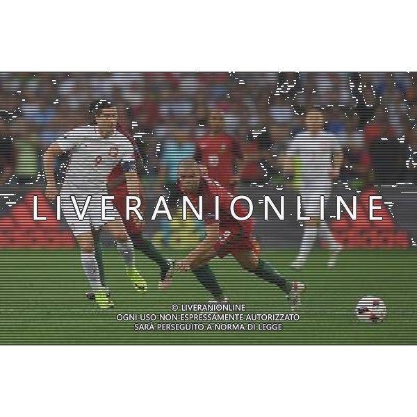 2016.06.30 Marsylia Marseille Pilka nozna Euro 2016 mecz cwiercfinal Polska - Portugalia N/z Robert Lewandowski, Pepe Foto Lukasz Laskowski / PressFocus 2016.06.30 Marsylia Marseille Football UEFA Euro 2016 quarter finals Poland and Portugal Robert Lewandowski, Pepe Credit: Lukasz Laskowski / PressFocus / NEWSPIX.PL --- Newspix.pl 30 -06-2016 MARSIGLIA EURO 2016 QUARTI DI FINALE POLONIA -PORTOGALLO AG ALDO LIVERANI SAS ONLY ITALY *** Local Caption *** www.newspix.pl mail us: info@newspix.pl call us: 0048 022 23 22 222 --- Polish Picture Agency by Ringier Axel Springer Poland