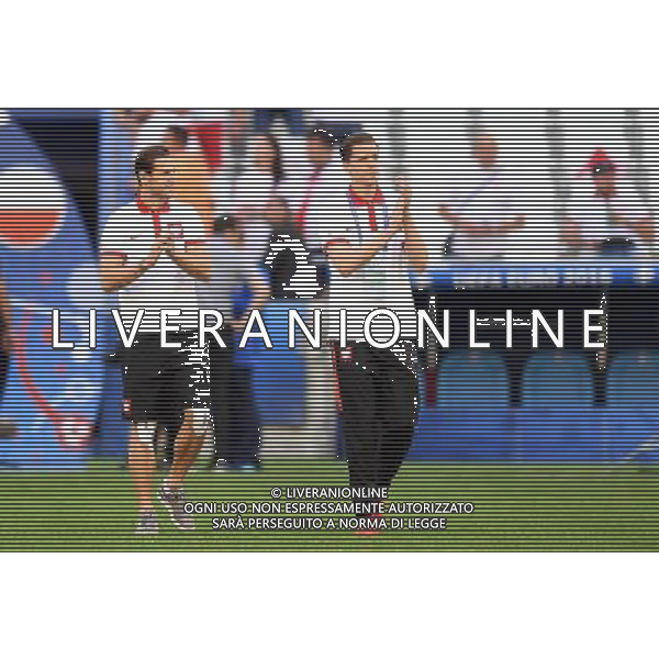 2016.06.30 Marsylia Pilka nozna Euro 2016 cwiercfinal 1/4 finalu Polska - Portugalia N/z Grzegorz Krychowiak Wojciech Szczesny Foto Lukasz Laskowski / PressFocus 2016.06.30 Marseille Football UEFA Euro 2016 quarterfinal game between Poland and Portugal Grzegorz Krychowiak Wojciech Szczesny Credit: Lukasz Laskowski / PressFocus / NEWSPIX.PL --- Newspix.pl 30 -06-2016 MARSIGLIA EURO 2016 QUARTI DI FINALE POLONIA -PORTOGALLO AG ALDO LIVERANI SAS ONLY ITALY *** Local Caption *** www.newspix.pl mail us: info@newspix.pl call us: 0048 022 23 22 222 --- Polish Picture Agency by Ringier Axel Springer Poland