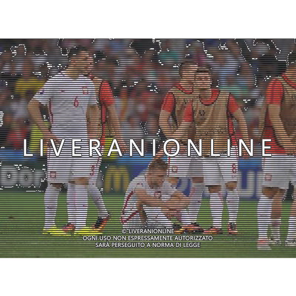 2016.06.30 Marsylia Marseille Pilka nozna Euro 2016 mecz cwiercfinal Polska - Portugalia N/z Jakub Blaszczykowski smutek, nie strzelony rzut karny Foto Norbert Barczyk / PressFocus 2016.06.30 Marsylia Marseille Football UEFA Euro 2016 quarter finals Poland and Portugal Jakub Blaszczykowski smutek, nie strzelony rzut karny Credit: Norbert Barczyk / PressFocus / NEWSPIX.PL --- Newspix.pl AG ALDO LIVERANI SAS ONLY ITALY MARSIGLIA- 30-06-2016 QUARTI DI FINALE POLONIA PORTOGALLO *** Local Caption *** www.newspix.pl mail us: info@newspix.pl call us: 0048 022 23 22 222 --- Polish Picture Agency by Ringier Axel Springer Poland