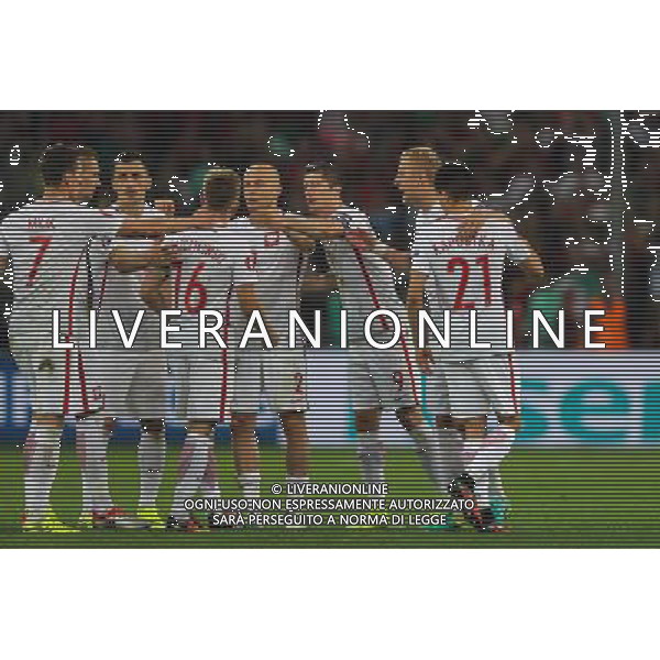 30.06.2016, Marsylia, pilka nozna, mistrzostwa Europy w pilce noznej, UEFA EURO 2016, Polska - Portugalia , Jakub Blaszczykowski (POL), Grzegorz Krychowiak (POL) rzuty karne penalties, Poland - Portugal , European Football Championship, fot. Tomasz Jastrzebowski / Foto Olimpik / NEWSPIX.PL --- Newspix.pl AG ALDO LIVERANI SAS ONLY ITALY MARSIGLIA- 30-06-2016 QUARTI DI FINALE POLONIA PORTOGALLO *** Local Caption *** www.newspix.pl mail us: info@newspix.pl call us: 0048 022 23 22 222 --- Polish Picture Agency by Ringier Axel Springer Poland