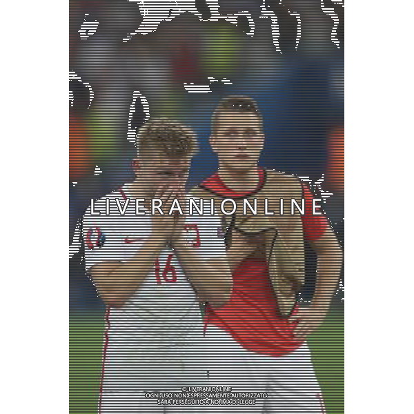 MARSYLIA 30.06.2016 MECZ CWIERCFINAL 1/4 FINALU MISTRZOSTW EUROPY 2016: POLSKA - PORTUGALIA --- QUARTERFINAL 1/4 FINAL UEFA EURO 2016 MATCH IN MARSEILLE: POLAND - PORTUGAL JAKUB BLASZCZYKOWSKI FOT. PIOTR KUCZA/NEWSPIX.PL --- Newspix.pl AG ALDO LIVERANI SAS ONLY ITALY MARSIGLIA- 30-06-2016 QUARTI DI FINALE POLONIA PORTOGALLO *** Local Caption *** www.newspix.pl mail us: info@newspix.pl call us: 0048 022 23 22 222 --- Polish Picture Agency by Ringier Axel Springer Poland