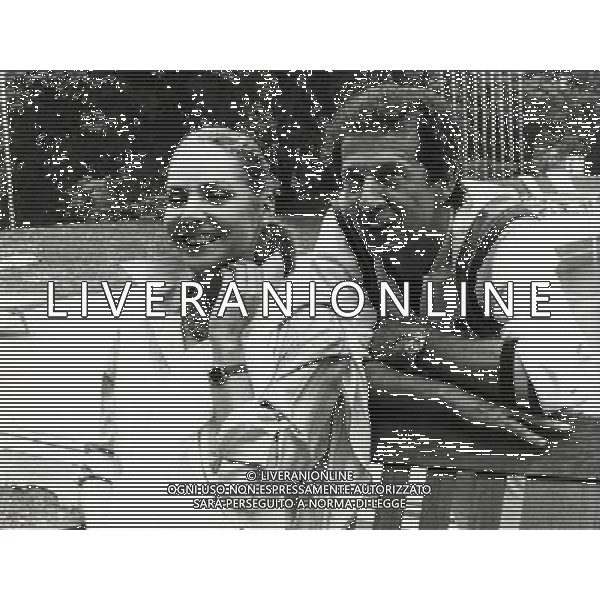 Emidio Remigi detto Memo cantante, paroliere e conduttore radiofonico italiano - Retrospettiva nella foto con Carole Andre\' © ARCHIVIO / AGENZIA ALDO LIVERANI SAS 
