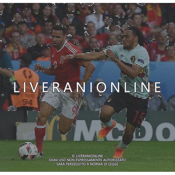 UEFA Francia EURO 2016 Final Tournament Quarter Finals Lille - 01.07.2016 Galles-Belgio Nella Foto:robson kanu-denayer /Ph.Vitez-Ag. Aldo Liverani