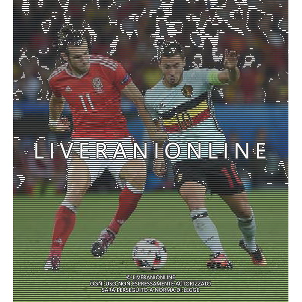 UEFA Francia EURO 2016 Final Tournament Quarter Finals Lille - 01.07.2016 Galles-Belgio Nella Foto:hazard bale /Ph.Vitez-Ag. Aldo Liverani