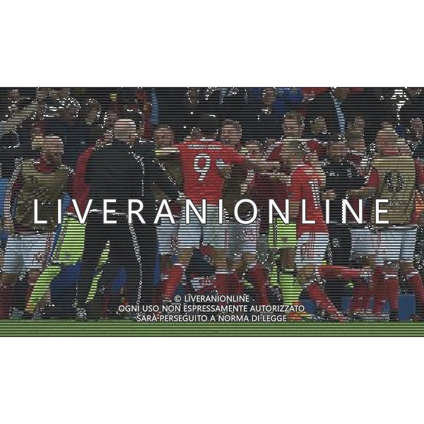 UEFA Francia EURO 2016 Final Tournament Quarter Finals Lille - 01.07.2016 Galles-Belgio Nella Foto:robson kanu esultanza dopo il gol /Ph.Vitez-Ag. Aldo Liverani
