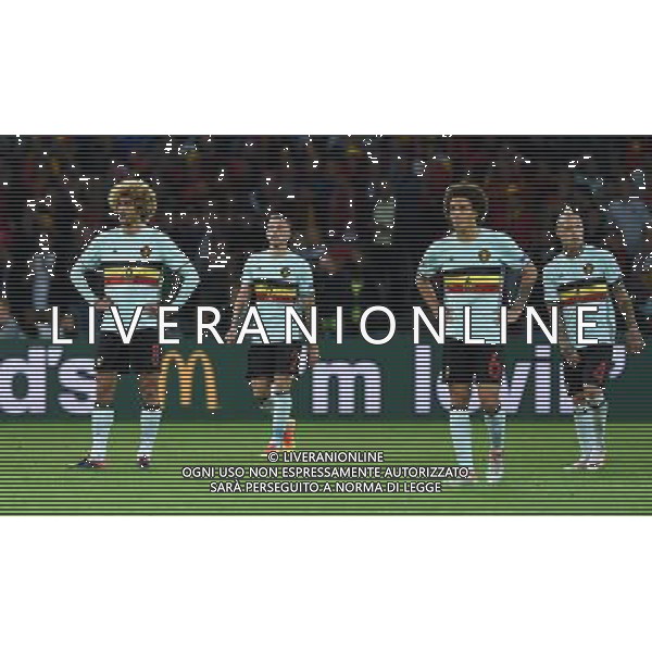 UEFA Francia EURO 2016 Final Tournament Quarter Finals Lille - 01.07.2016 Galles-Belgio Nella Foto:delusione belgio /Ph.Vitez-Ag. Aldo Liverani