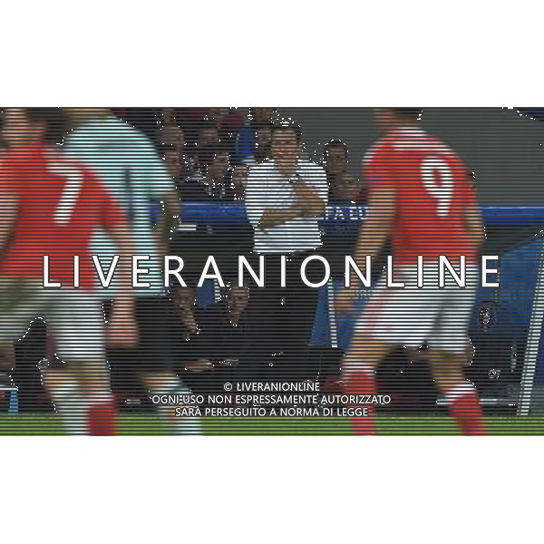 UEFA Francia EURO 2016 Final Tournament Quarter Finals Lille - 01.07.2016 Galles-Belgio Nella Foto:wilmots /Ph.Vitez-Ag. Aldo Liverani