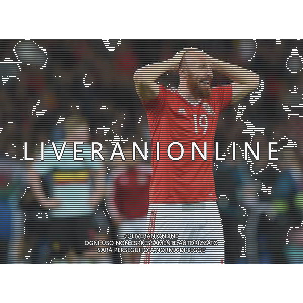 UEFA Francia EURO 2016 Final Tournament Quarter Finals Lille - 01.07.2016 Galles-Belgio Nella Foto:gioia galles - esultanza fine gara collins /Ph.Vitez-Ag. Aldo Liverani