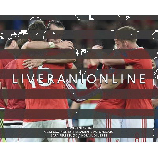 UEFA Francia EURO 2016 Final Tournament Quarter Finals Lille - 01.07.2016 Galles-Belgio Nella Foto:Bale Gareth-Ledley Joe /Ph.Vitez-Ag. Aldo Liverani