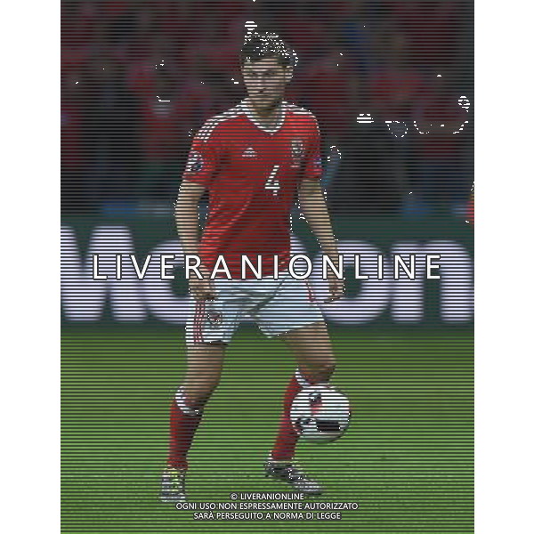 UEFA Francia EURO 2016 Final Tournament Quarter Finals Lille - 01.07.2016 Galles-Belgio Nella Foto:Davies Ben /Ph.Vitez-Ag. Aldo Liverani