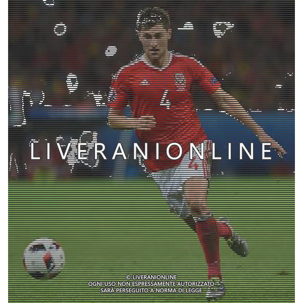 UEFA Francia EURO 2016 Final Tournament Quarter Finals Lille - 01.07.2016 Galles-Belgio Nella Foto:Davies Ben /Ph.Vitez-Ag. Aldo Liverani