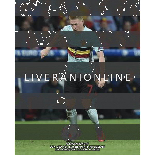 UEFA Francia EURO 2016 Final Tournament Quarter Finals Lille - 01.07.2016 Galles-Belgio Nella Foto:De Bruyne Kevin /Ph.Vitez-Ag. Aldo Liverani