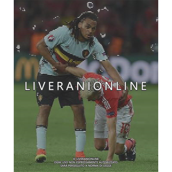 UEFA Francia EURO 2016 Final Tournament Quarter Finals Lille - 01.07.2016 Galles-Belgio Nella Foto:Denayer Jason-Ramsey Aaron /Ph.Vitez-Ag. Aldo Liverani