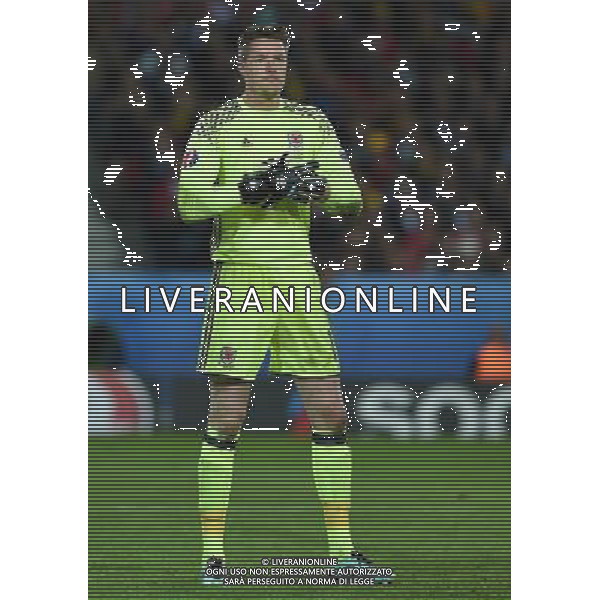 UEFA Francia EURO 2016 Final Tournament Quarter Finals Lille - 01.07.2016 Galles-Belgio Nella Foto:Hennessey Wayne /Ph.Vitez-Ag. Aldo Liverani