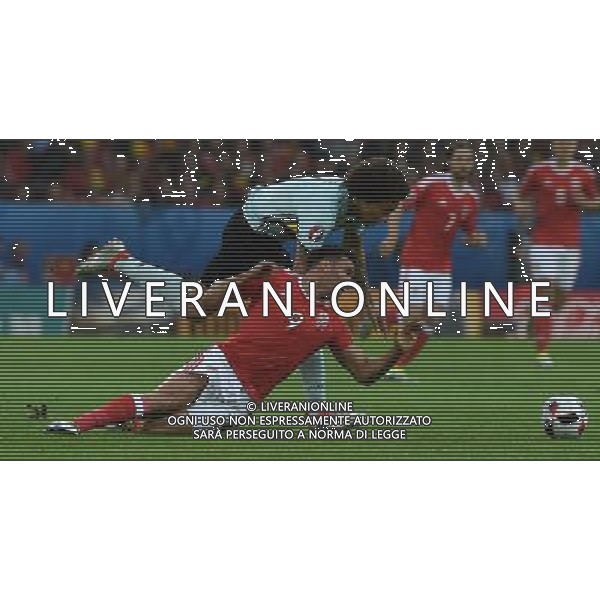 UEFA Francia EURO 2016 Final Tournament Quarter Finals Lille - 01.07.2016 Galles-Belgio Nella Foto:Robson-Kanu Hal-Witsel Axel /Ph.Vitez-Ag. Aldo Liverani
