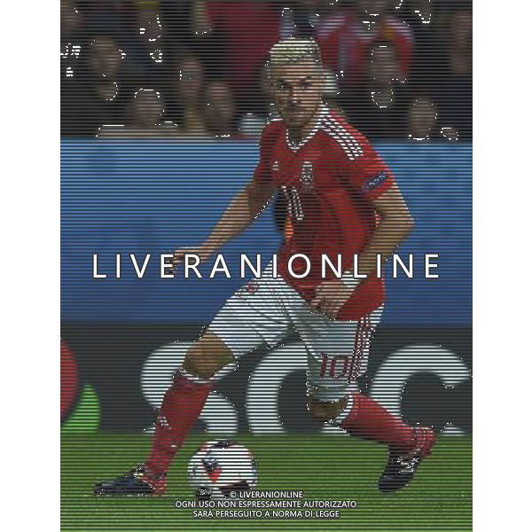 UEFA Francia EURO 2016 Final Tournament Quarter Finals Lille - 01.07.2016 Galles-Belgio Nella Foto:Ramsey Aaron /Ph.Vitez-Ag. Aldo Liverani
