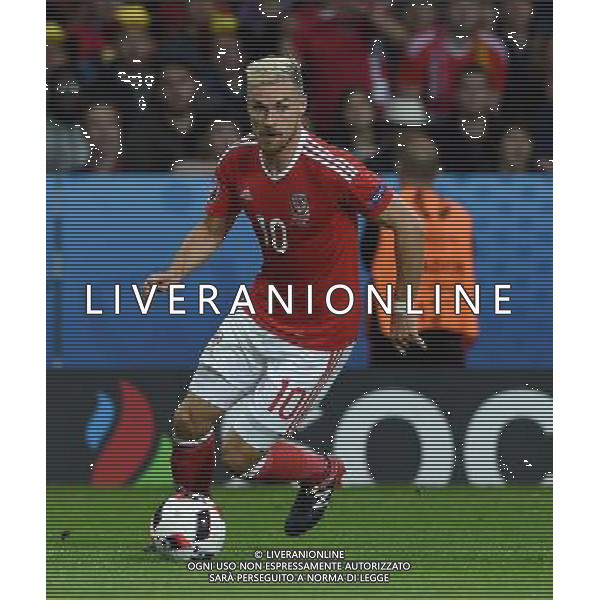 UEFA Francia EURO 2016 Final Tournament Quarter Finals Lille - 01.07.2016 Galles-Belgio Nella Foto:Ramsey Aaron /Ph.Vitez-Ag. Aldo Liverani