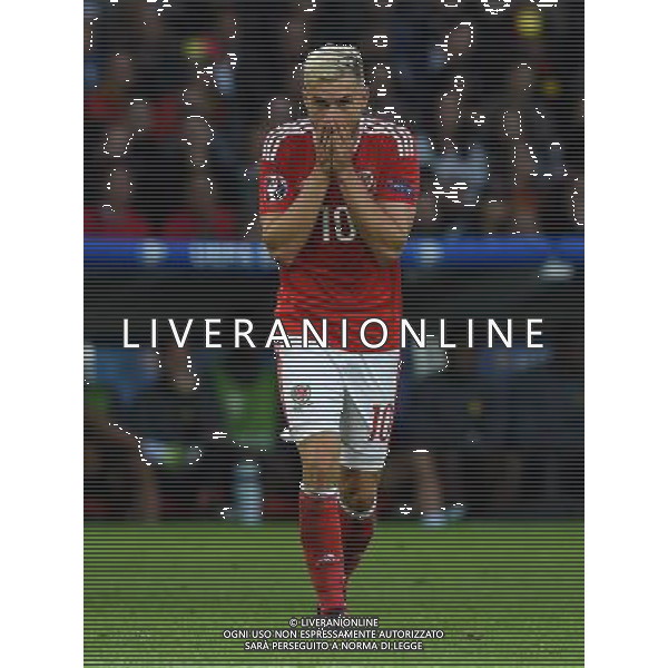 UEFA Francia EURO 2016 Final Tournament Quarter Finals Lille - 01.07.2016 Galles-Belgio Nella Foto:Ramsey Aaron /Ph.Vitez-Ag. Aldo Liverani