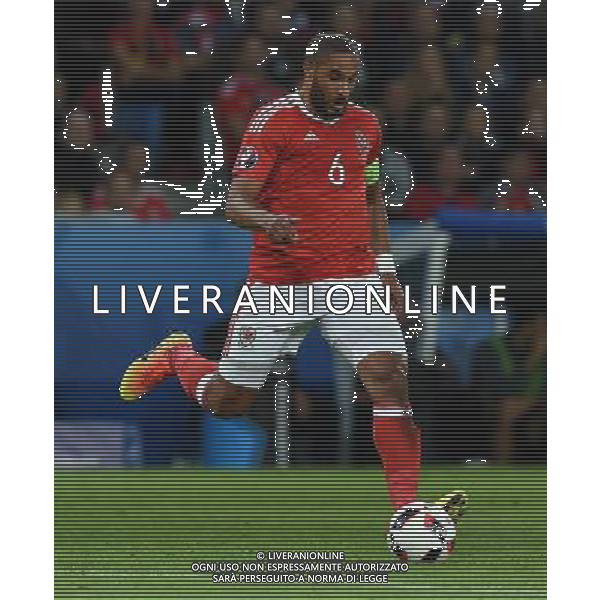 UEFA Francia EURO 2016 Final Tournament Quarter Finals Lille - 01.07.2016 Galles-Belgio Nella Foto:Williams Ashley /Ph.Vitez-Ag. Aldo Liverani