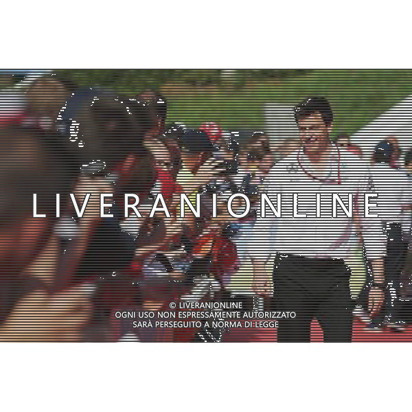 Toto Wolff (GER) Mercedes AMG F1 Shareholder and Executive Director with fans. 02.07.2016. Formula 1 World Championship, Rd 9, Austrian Grand Prix, Spielberg, Austria, Qualifying Day. / AGENZIA ALDO LIVERANI SAS - ITALY ONLY EDITORIAL USE ONLY 