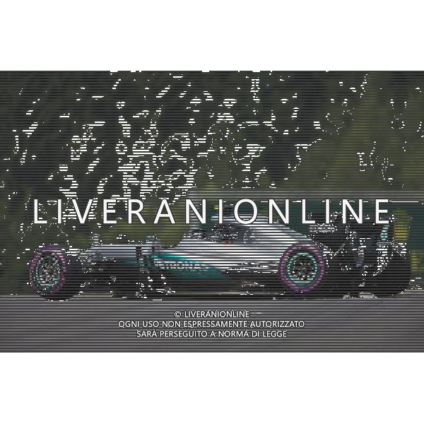 Nico Rosberg (GER) Mercedes AMG F1 W07 Hybrid crashed in the third practice session. 02.07.2016. Formula 1 World Championship, Rd 9, Austrian Grand Prix, Spielberg, Austria, Qualifying Day. / AGENZIA ALDO LIVERANI SAS - ITALY ONLY EDITORIAL USE ONLY 