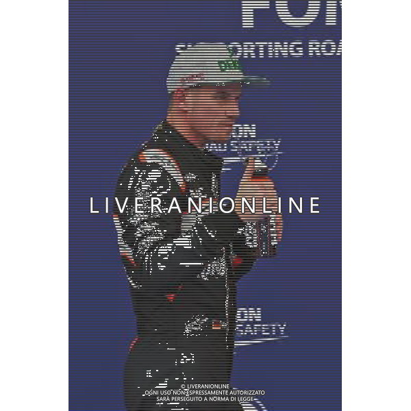 Nico Hulkenberg (GER) Sahara Force India F1 celebrates his third position in qualifying parc ferme. 02.07.2016. Formula 1 World Championship, Rd 9, Austrian Grand Prix, Spielberg, Austria, Qualifying Day. / AGENZIA ALDO LIVERANI SAS - ITALY ONLY EDITORIAL USE ONLY 