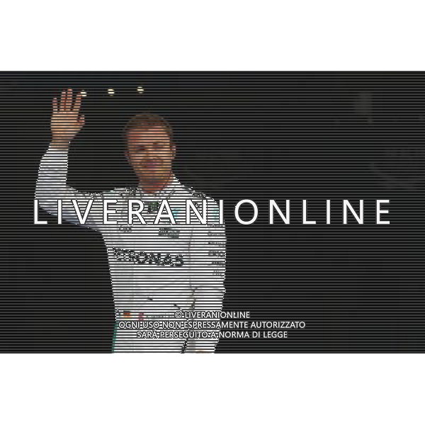 Nico Rosberg (GER) Mercedes AMG F1 celebrates in qualifying parc ferme. 02.07.2016. Formula 1 World Championship, Rd 9, Austrian Grand Prix, Spielberg, Austria, Qualifying Day. / AGENZIA ALDO LIVERANI SAS - ITALY ONLY EDITORIAL USE ONLY 