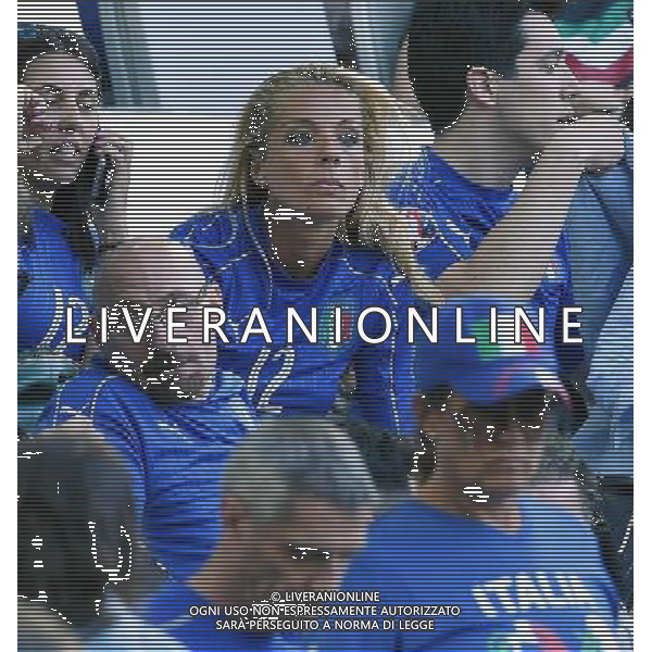 UEFA Francia EURO 2016 Final Tournament Quarter Finals Bordeaux - 02.07.2016 Germania-Italia Nella Foto: Camille Verschuere compagna di salvatore sirigu /Ph.Vitez-Ag. Aldo Liverani