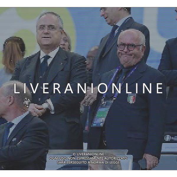 UEFA Francia EURO 2016 Final Tournament Quarter Finals Bordeaux - 02.07.2016 Germania-Italia Nella Foto:lotito claudio con carlo tavecchio /Ph.Vitez-Ag. Aldo Liverani