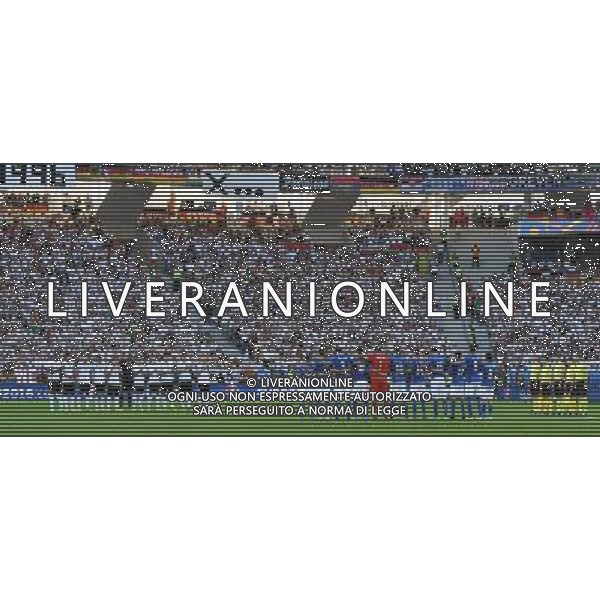 UEFA Francia EURO 2016 Final Tournament Quarter Finals Bordeaux - 02.07.2016 Germania-Italia Nella Foto:minuto di silenzio per le vittime italiane dell\'attentato a dacca /Ph.Vitez-Ag. Aldo Liverani