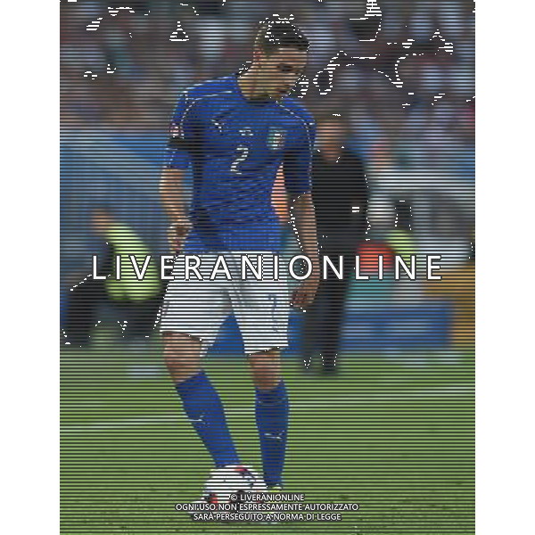 UEFA Francia EURO 2016 Final Tournament Quarter Finals Bordeaux - 02.07.2016 Germania-Italia Nella Foto:de sciglio mattia /Ph.Vitez-Ag. Aldo Liverani