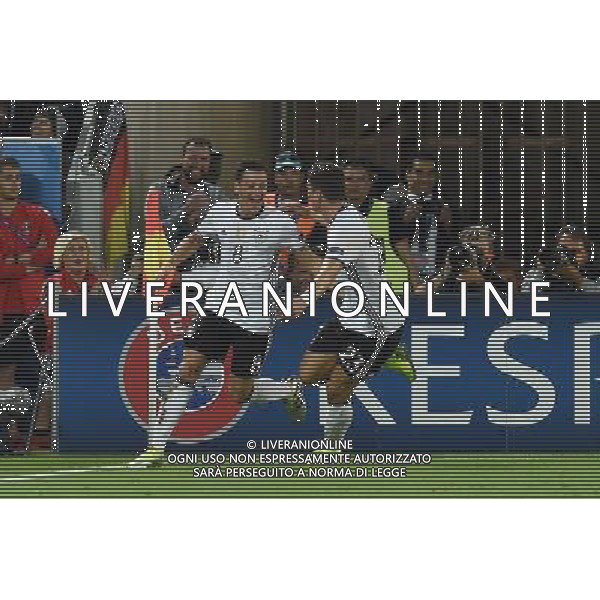 UEFA Francia EURO 2016 Final Tournament Quarter Finals Bordeaux - 02.07.2016 Germania-Italia Nella Foto:ozil esultanza dopo il gol /Ph.Vitez-Ag. Aldo Liverani