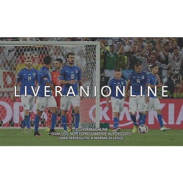 UEFA Francia EURO 2016 Final Tournament Quarter Finals Bordeaux - 02.07.2016 Germania-Italia Nella Foto:delusione italia dopo il gol di ozil /Ph.Vitez-Ag. Aldo Liverani