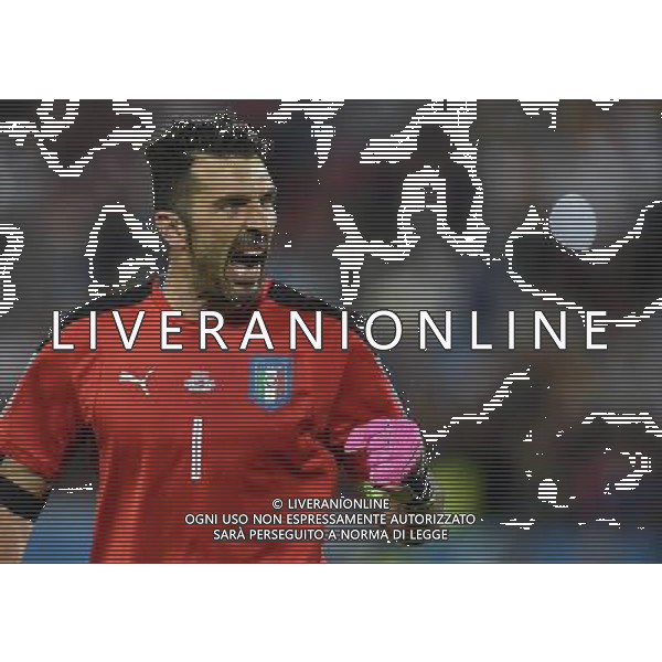 UEFA Francia EURO 2016 Final Tournament Quarter Finals Bordeaux - 02.07.2016 Germania-Italia Nella Foto: l\'esultanza di gianluigi buffon dopo un rigore parato /Ph.Vitez-Ag. Aldo Liverani
