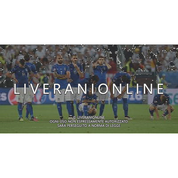 UEFA Francia EURO 2016 Final Tournament Quarter Finals Bordeaux - 02.07.2016 Germania-Italia Nella Foto:la delusione dei giocatori italiani /Ph.Vitez-Ag. Aldo Liverani