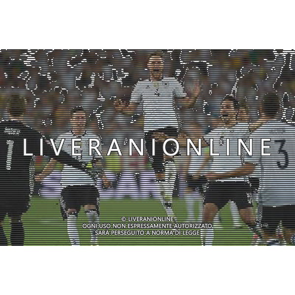 UEFA Francia EURO 2016 Final Tournament Quarter Finals Bordeaux - 02.07.2016 Germania-Italia Nella Foto:l\'esultanza dei giocatori della germania a fine gara /Ph.Vitez-Ag. Aldo Liverani