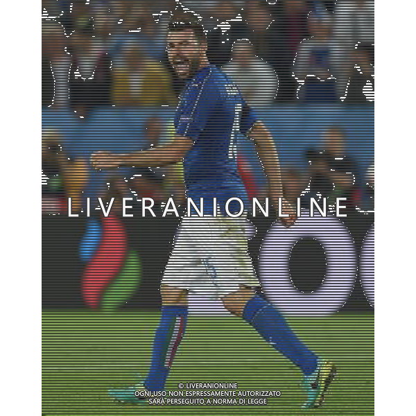 UEFA Francia EURO 2016 Final Tournament Quarter Finals Bordeaux - 02.07.2016 Germania-Italia Nella Foto:Barzagli Andrea /Ph.Vitez-Ag. Aldo Liverani