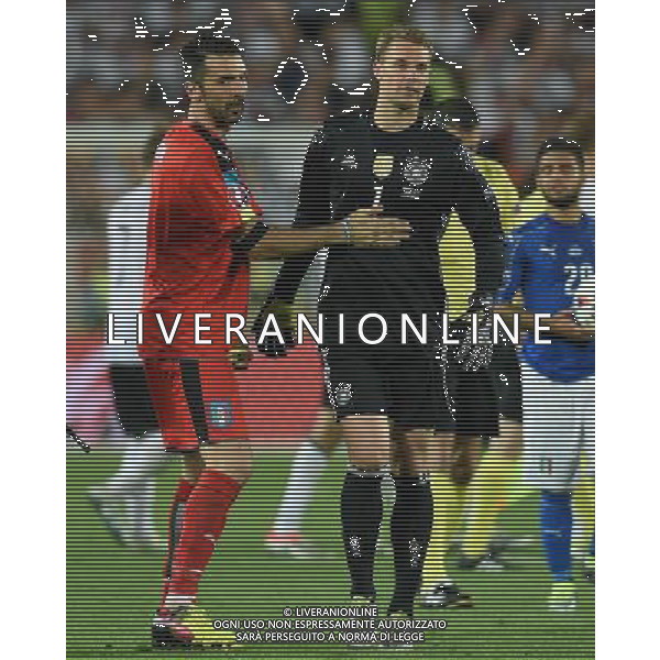 UEFA Francia EURO 2016 Final Tournament Quarter Finals Bordeaux - 02.07.2016 Germania-Italia Nella Foto:Buffon Gianluigi-Neuer Manuel /Ph.Vitez-Ag. Aldo Liverani